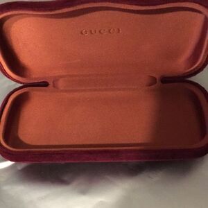 Gucci Velvet Eyewear Case